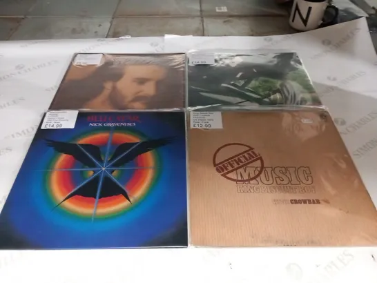 A COLLECTION OF 14 VINYL RECORDS AND BOX SET. ALL ARE IMPORTS FROM THE US, GERMANY ETC.