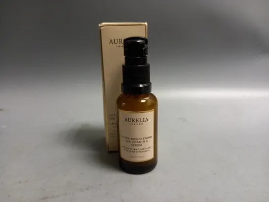 BOXED AURELIA LONDON ULTRA-BRIGTHENING 15% VITAMIN C SERUM 30ML 