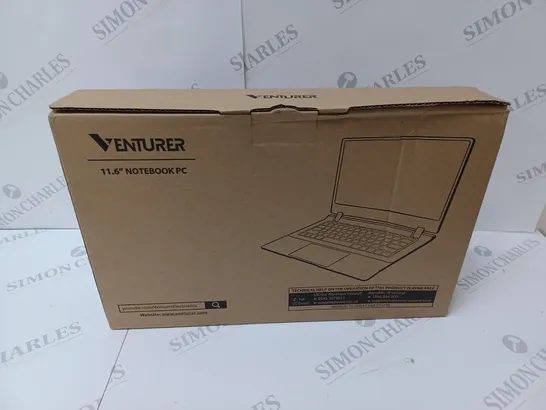 BRAND NEW BOXED VENTURER EUROPA 11 PLUS 11.6" NOTEBOOK PC - MATT BLACK 