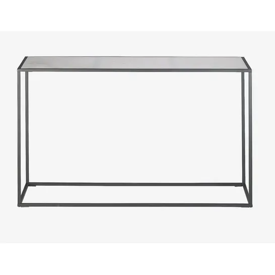 BOXED PASCUAL CONSOLE TABLE (2 BOXES)