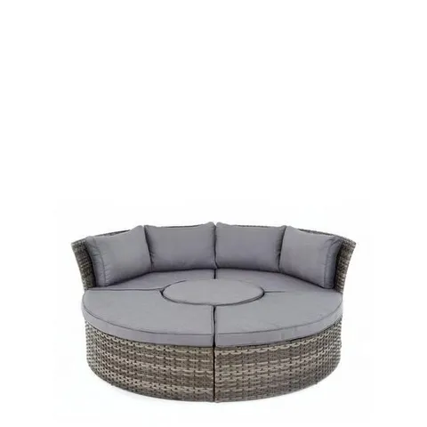 BOXED ARUBA COMPACT ROUND SOFA SET 1 (3 BOXES)