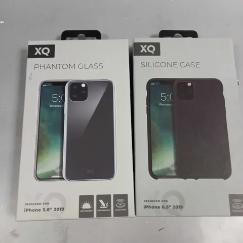 APPROXIMATELY 50 BRAND NEW BOXED XQ SILICONE PROTECTIVE CASES FOR IPHONE 6.5" 2019 MODEL 