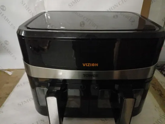 TOWER T17100 VORTX VIZION 9L DUAL BASKET AIR FRYER