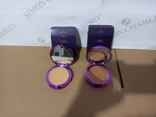 LOT OF 2 TARTE SHAPE TAPE PRESSED POWDER MAKEUP