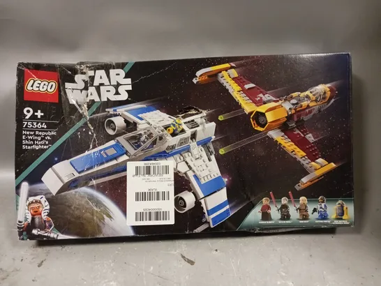 LEGO STAR WARS NEW REPUBLIC E-WING VS. SHIN HATI'S STARFIGHTER 75364