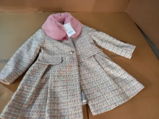 MONSOON TWEED COAT - 5/6 YEARS