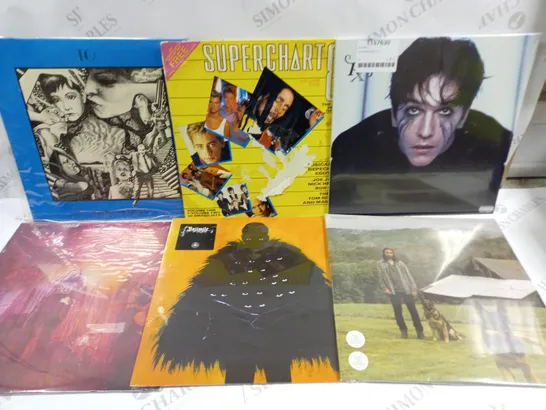 APPROXIMATELY 10 ASSORTED VINYLS FROM VARIOUS ARTISTS TO INCLUDE THE CRIBS, WINDHAND, NOAH KAHAN ETC 