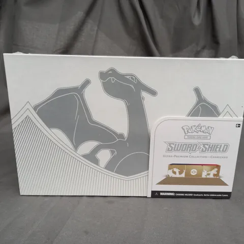 BOXED AND SEALED POKEMON TRADING CARD GAME - SWORD AND SHEILD - ULTRA PREMIUM COLLECTION - CHARIZARD