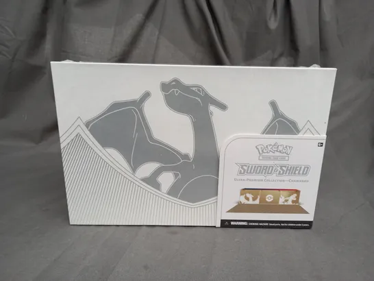 BOXED AND SEALED POKEMON TRADING CARD GAME - SWORD AND SHEILD - ULTRA PREMIUM COLLECTION - CHARIZARD