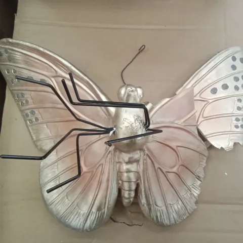 BOXED LARGE BUTTERFLY DECORATION - METALLIC