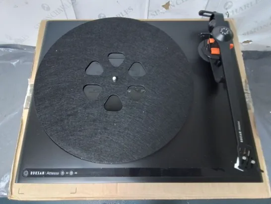 ROKSAN ATTESA TURNTABLE - BLACK