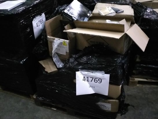 PALLET OF ASSORTED HOUSEHOLD ITEMS TO INCLUDING: IPHONE 4 EXECUTIVE CASE, TEVION TV WALL  BRACKET