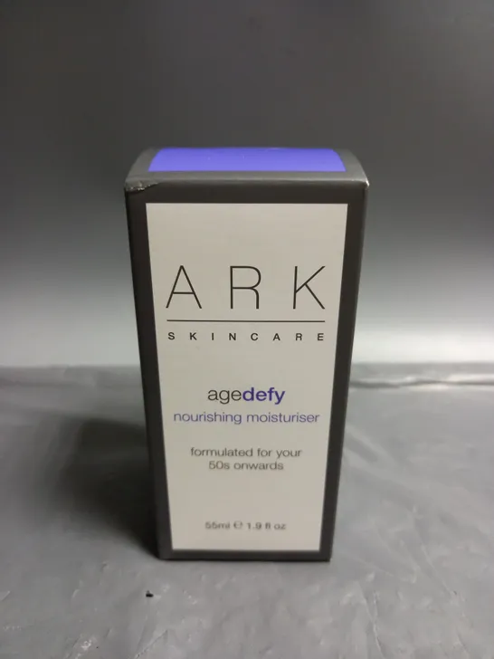 BOXED AND SEALED ARK SKINCARE AGEDEFY NOURISHING MOISTERISER (55ML)