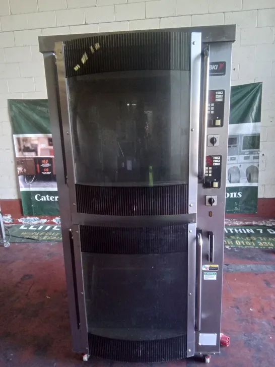 COMMERCIAL BKI DOUBLE ROTISSERIE OVEN