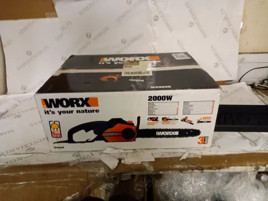 WORX 2000W CHAIN SAW 