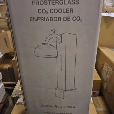 BOXED CAVANOVA CO2 WINE GLASS FROSTER