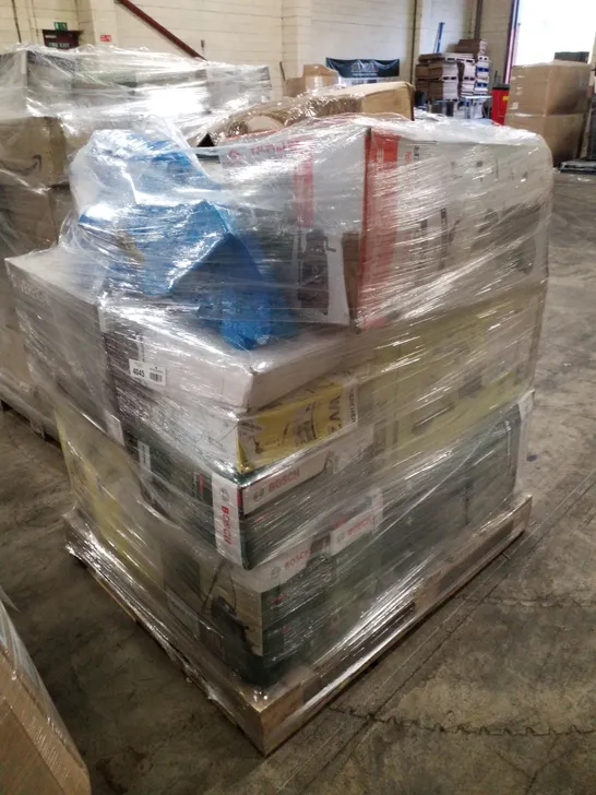 PALLET OF APPROXIMATELY ASSORTED HOUSEHOLD & ELECTRICITY PRODUCTS INCLUDING 