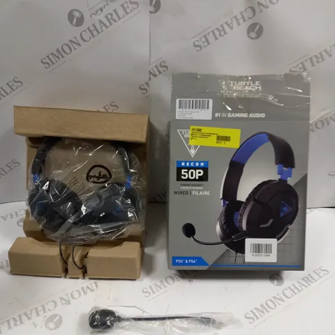 TURTLE BEACH RECON 50P WIRED GAMING HEADSET FOR PS5 & PS4  