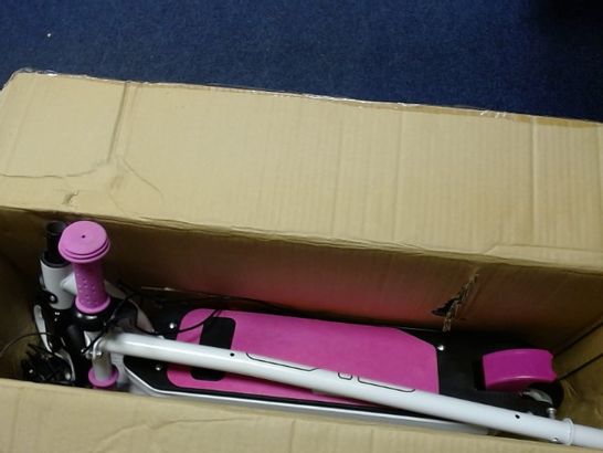 EVO 6V ELECTRIC SCOOTER - WHITE/PINK RRP £114.99