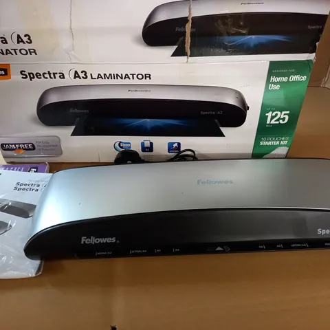 BOXED FELLOWES SPECTRA A3 LAMINATOR