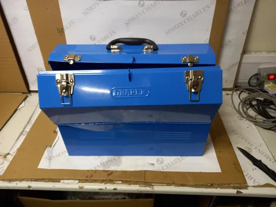 DRAPER BLUE METAL TOOLBOX