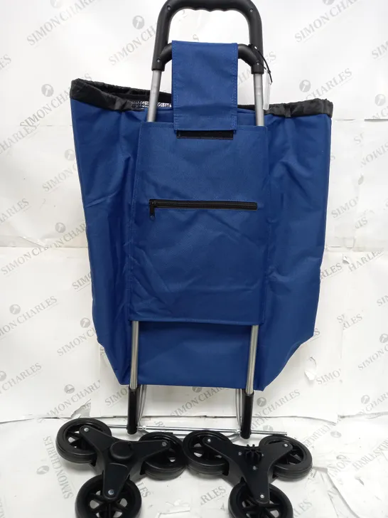 LOCK 'N LOCK INSULATED SHOPPING TROLLEY CART, NAVY