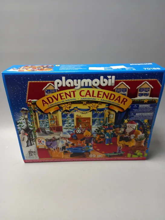 BOXED PLAYMOBIL ADVENT CALENDER - 70188