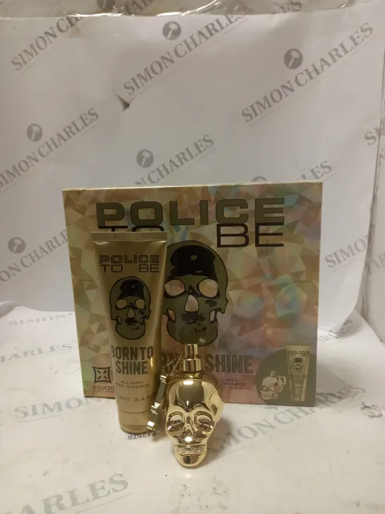 POLICE TO BE BORN TO SHINE SET (EDT 40ML + BODY SHAMPOO 100ML) FOR MEN