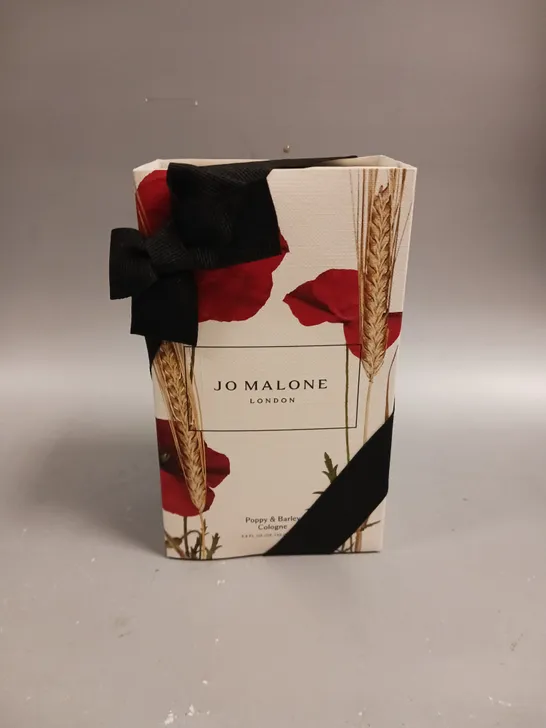 BOXED JO MALONE POPPY & BARLEY COLOGNE 100ML