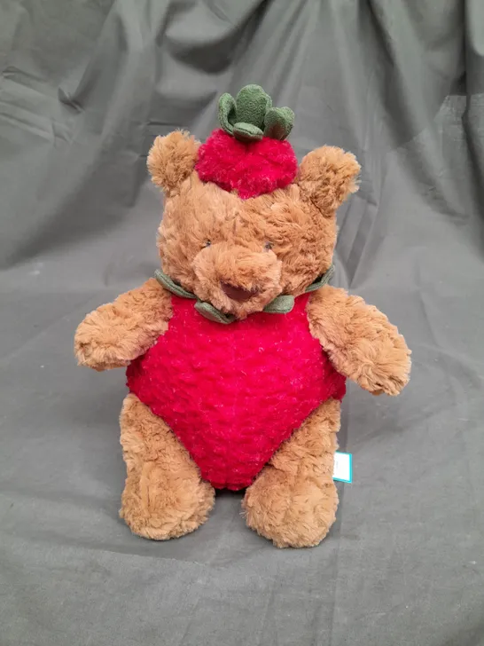 JELLYCAT - I AM STRAWBERRY BARTHOLOMEW BEAR