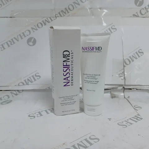 BOXED NASSIF MD QUICK FIX FACE AND NECK LIFT FACE MASK 