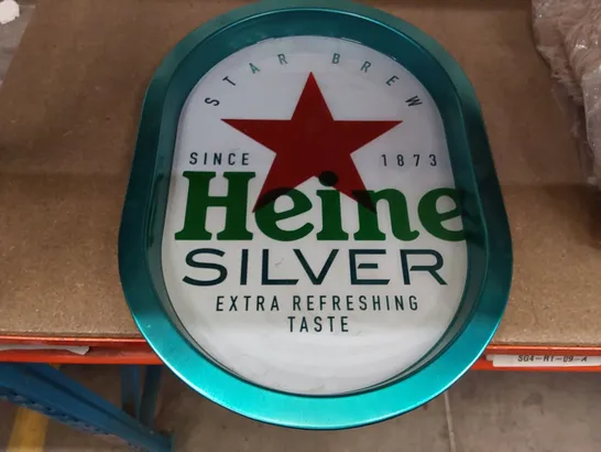 HEINEKEN STEEL SERVING TRAY (1 ITEM)