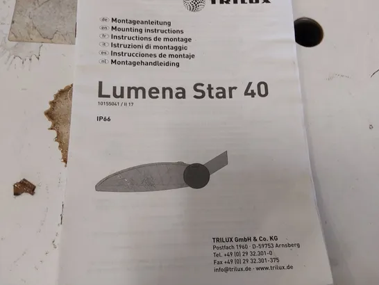 BOXED TRILUX LUMENA STAR 40 FLOODLIGHT (1 BOX)