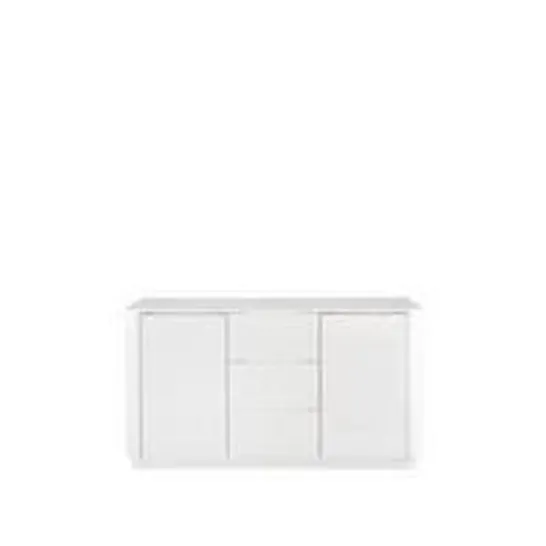 BOXED GRADE 1 GLEAM LARGE SIDEBOARD WHITE (2 OF 2 BOXES)