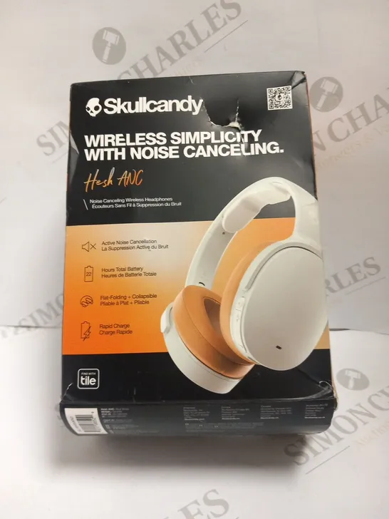 BOXED SKULLCANDY WIRELESS HESH ANC NOISE CANCELLING WIRELESS HEADPHONES