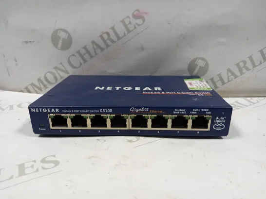 NETGEAR PROSAFE 8 PORT GIGABIT SWITCH GS108