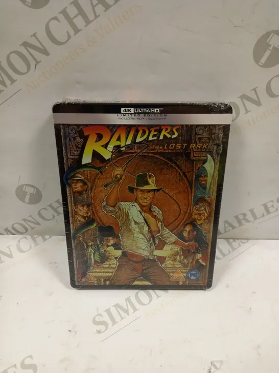 SEALED RAIDERS OF THE LOST ARK LIMITED EDITION 4K DVD