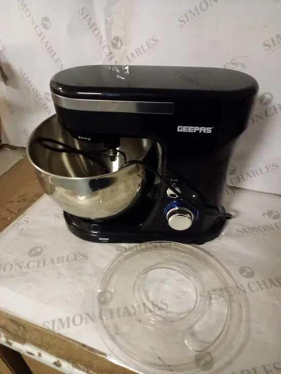 GEEPAS STAND MIXER, 1000W TILT-HEAD FOOD MIXER 