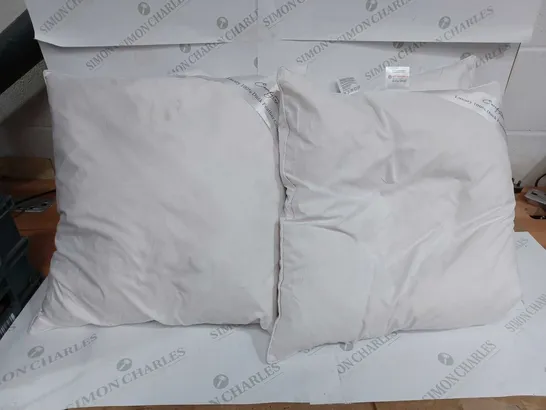 SET OF APPROX 4 LUXURY 100% DUCK FEATHER CUSHION