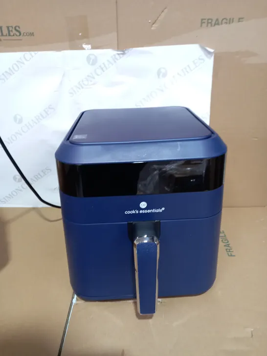 BOXED COOK'S ESSENTIALS 5.8L AIR FRYER NAVY