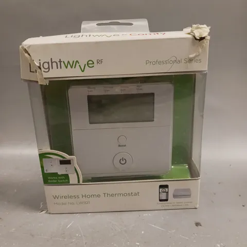 BOXED LIGHTWAVE LW21 WIRELESS HOME THERMOSTAT 