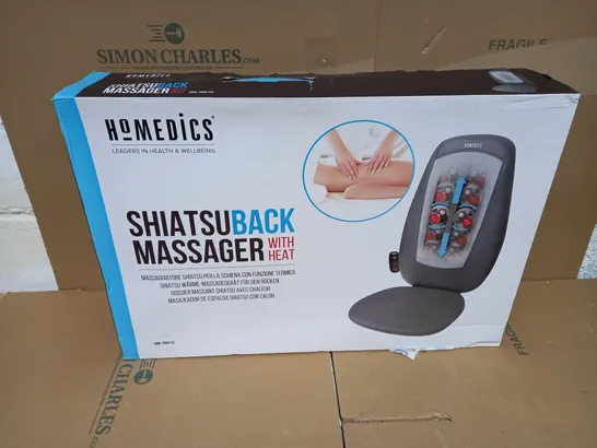 BOXED HOMEDICS SHIATSU BACK MASSAGER SBM-180H-EU