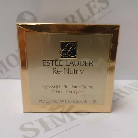 ESTEE LAUDER RE-NUTRIV LIGHT WEIGHT CREAM 50ML