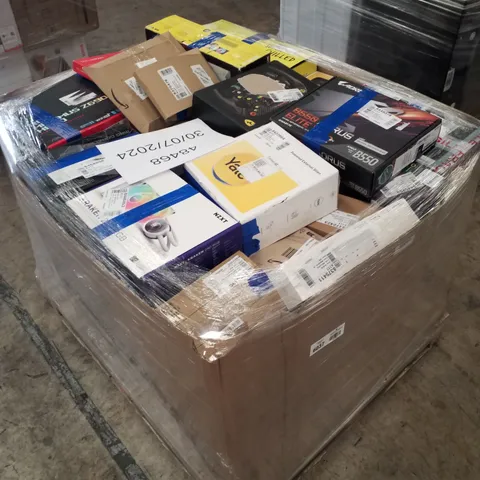 PALLET OF APPROXIMATELY 119 UNPROCESSED RAW RETURN HIGH VALUE ELECTRICAL GOODS TO INCLUDE;