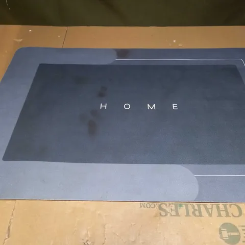 HOME DARK/LIGHT BLUE GAMING MOUSE MAT 