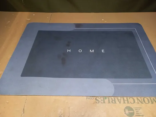 HOME DARK/LIGHT BLUE GAMING MOUSE MAT 