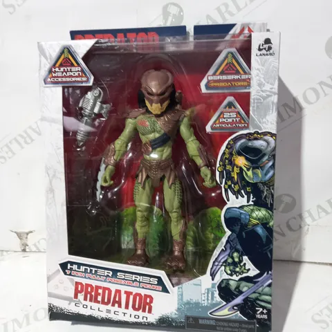 COLLECTABLE HUNTER SERIES  7" POSEABLE PREDATOR FIGURE