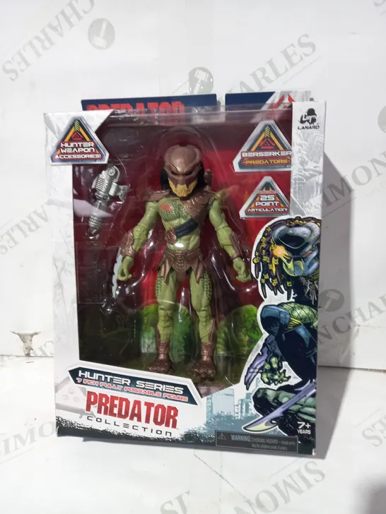 COLLECTABLE HUNTER SERIES  7" POSEABLE PREDATOR FIGURE