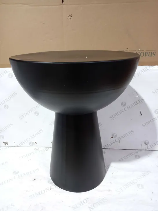 K BY KELLY HOPPEN BLACK IRON ROUND SIDE TABLE