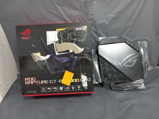 BOXED ROG RAPTURE GT-AX11000 PRO 6 TRI-BAND GAMING ROUTER